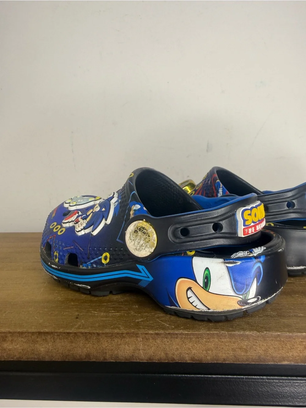 Crocs Kids' Blue Sonic the Hedgehog